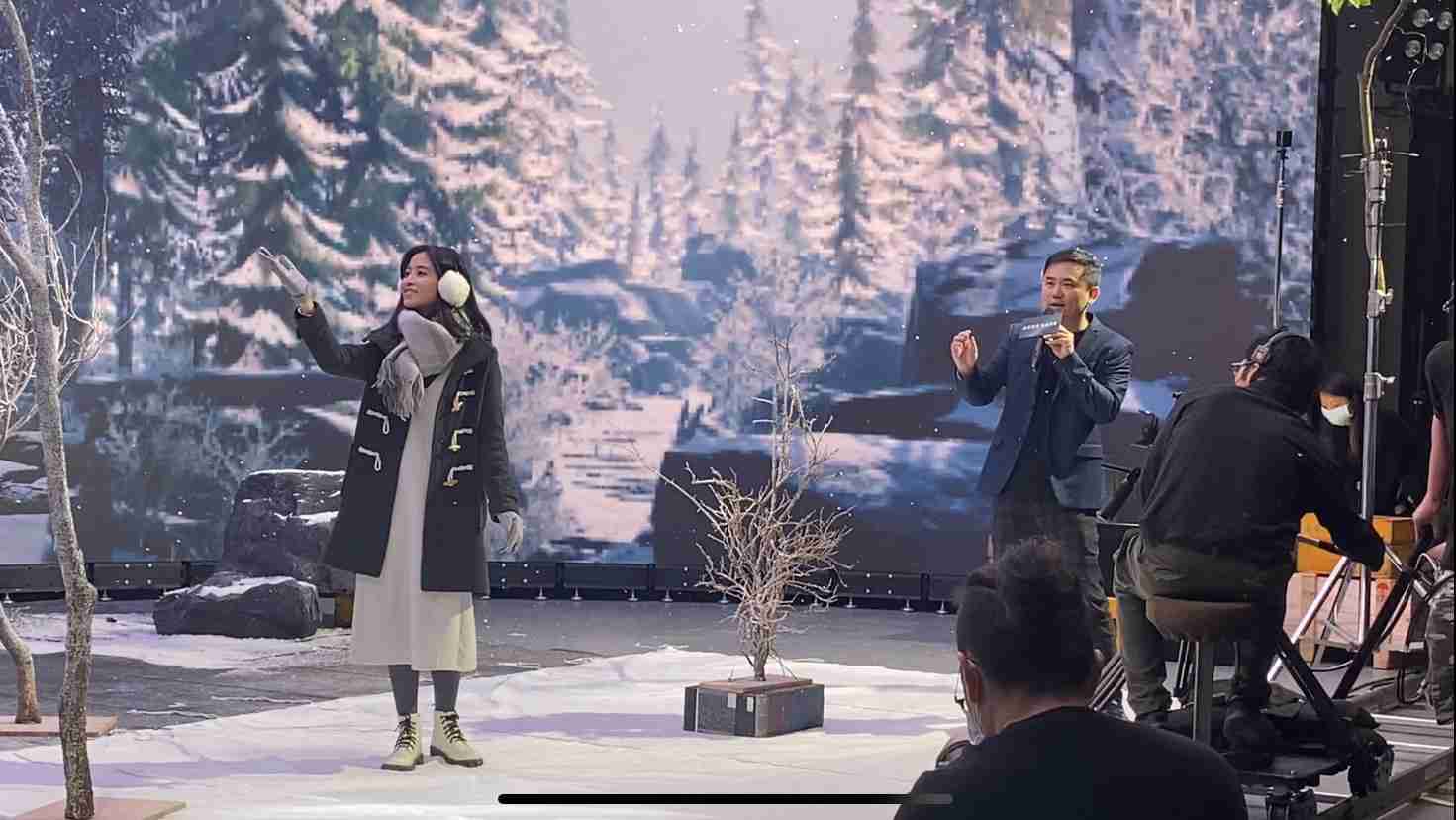 人生就是博以ALED先进显屏技术，，，与金马奖视觉特效团队“再现影像”携手合作打造LED虚拟摄影棚，，提供沉浸式表演体验，，并精简拍摄成本与时间